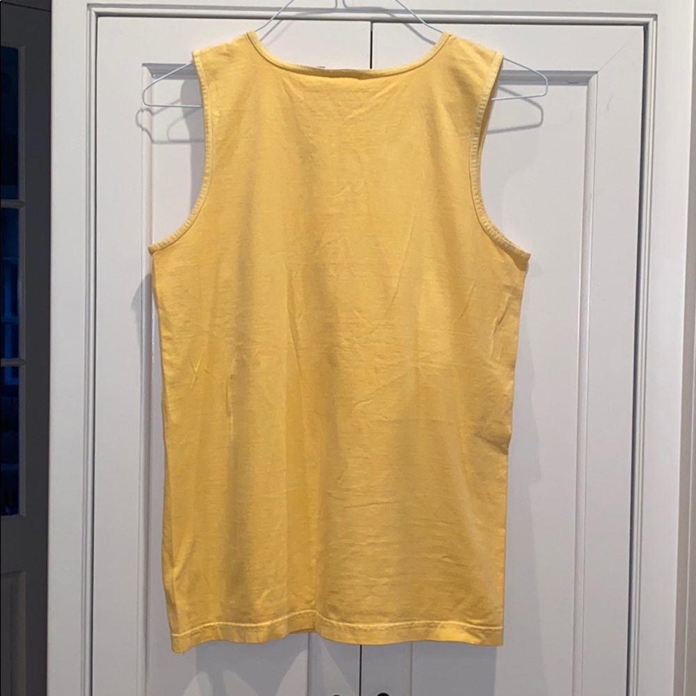 Comfort Colors Tri Delta Sorority Tank Top Yellow - Picture 2 of 3